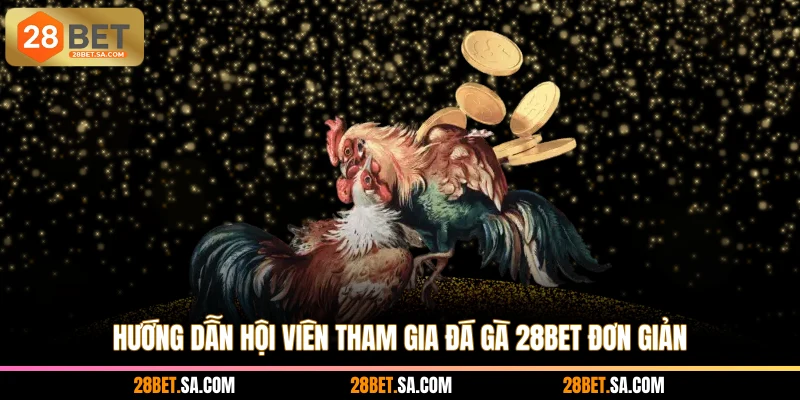 Hướng dẫn hội viên tham gia đá gà 28BET đơn giản