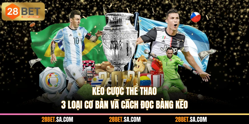 Kèo Cược Thể Thao - 3 Loại Cơ Bản Và Cách Đọc Bảng Kèo