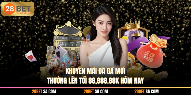 Khuyến Mãi Đá Gà Mới - Thưởng Lên Tới 88,888.88K Hôm Nay