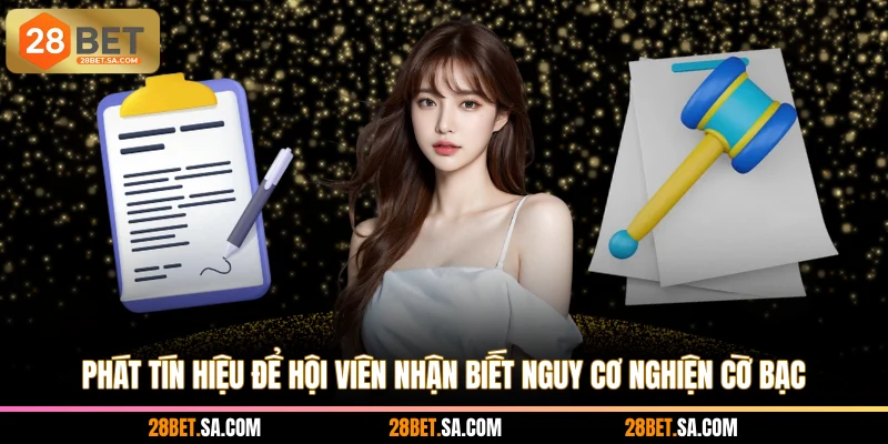 Phát tín hiệu để hội viên nhận biết nguy cơ nghiện cờ bạc